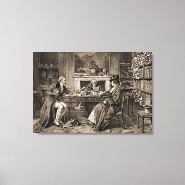 Advokat 1895 canvastryck (Framsida)