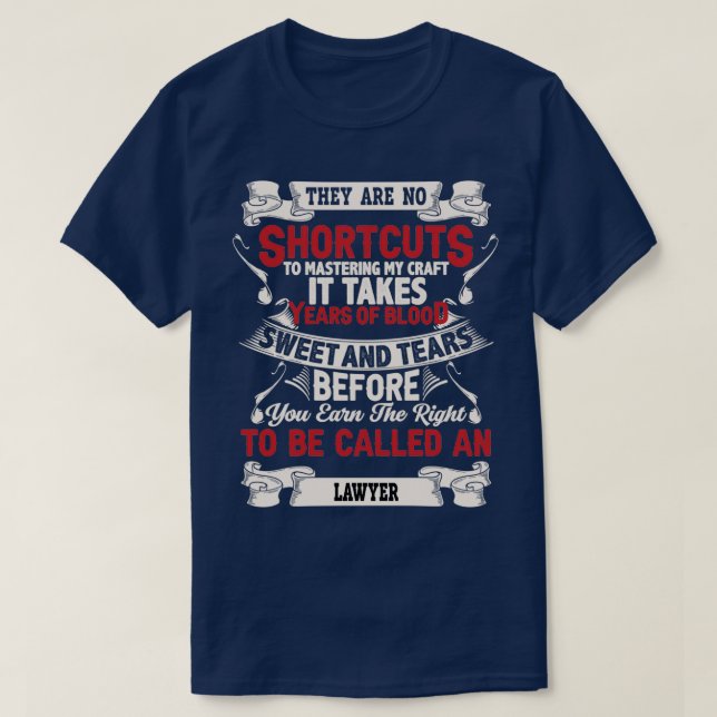 Advokat 9 t shirt (Design framsida)