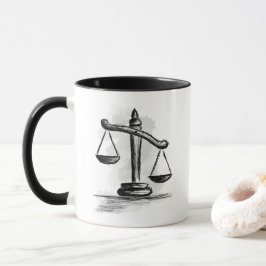 Advokat. Advokat. Gift. Rättsskipning Mugg