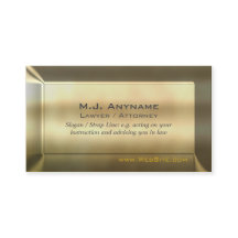 Advokat-/advokatlyx guld-verkställer