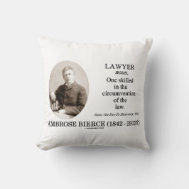 Advokat (Ambrose Bierce djävulen ordbok) Kudde