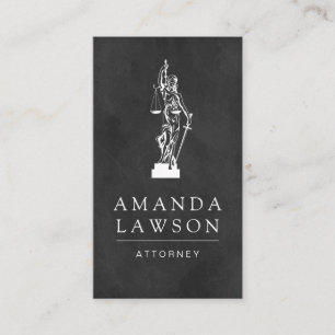 Advokat Blind Justice Icon Tidsbeställning Kort