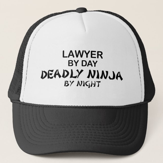 Advokat dödliga Ninja vid natt Keps (Framsida)