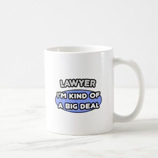 Advokat... en stor affär. kaffemugg