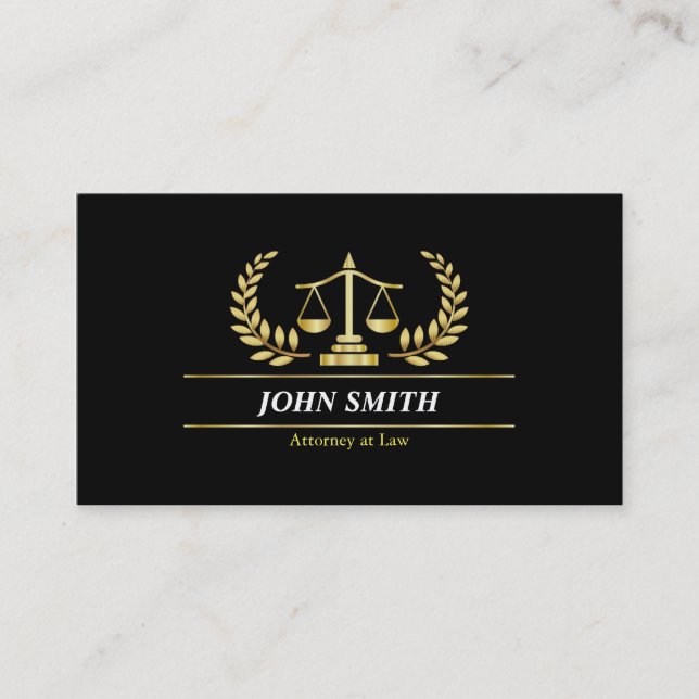 Advokat för professionell för lagrar för Libra för Visitkort (Framsida)