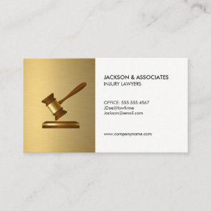 Advokat Gavel Icon Visitkort