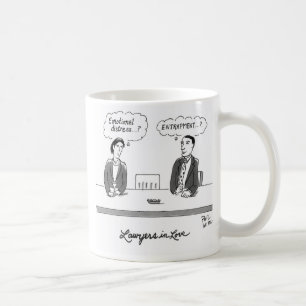 Advokat i kärlek kaffemugg