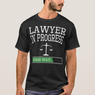 Advokat i Progress Funny Law School Student T Shirt