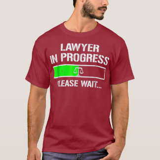 Advokat i Progress Funny Law School Student Tee