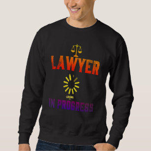 Advokat i Progress Law School Student 4 Lång Ärmad Tröja