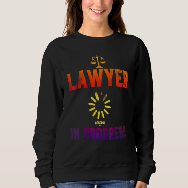 Advokat i Progress Law School Student 4 T Shirt (Framsida)