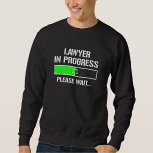 Advokat i Progress Law School Student Tee Lång Ärmad Tröja