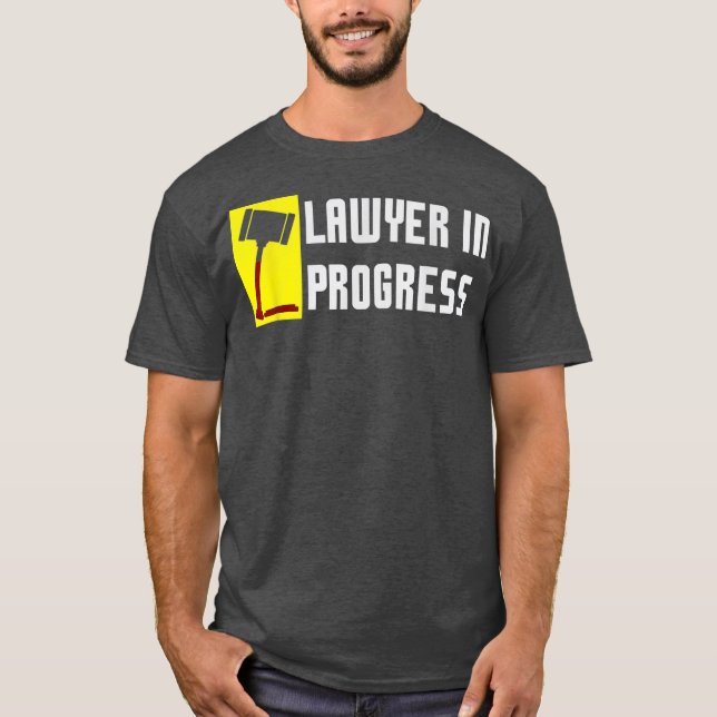 Advokat i Progress-skolan T Shirt (Framsida)