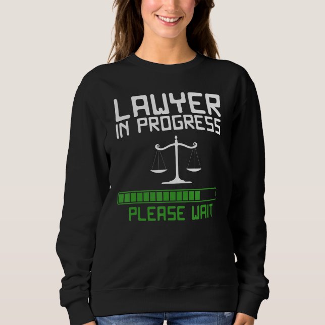 Advokat i stadiet av juristskolan t shirt (Framsida)