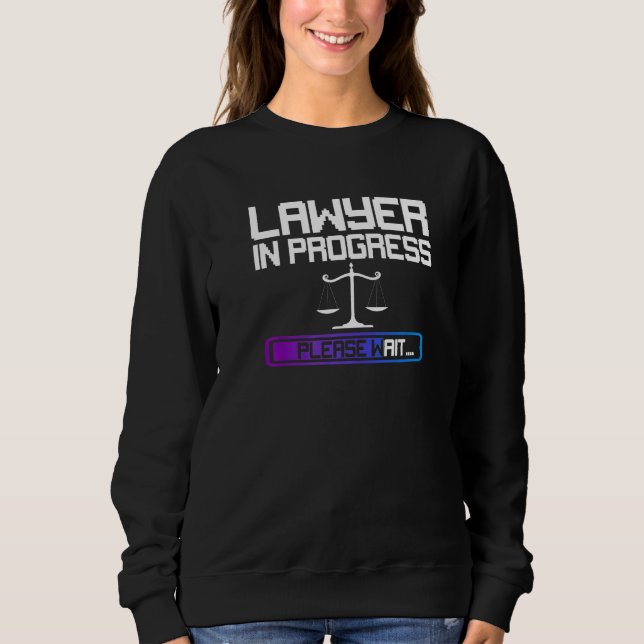 Advokat i stadiet av juristskolan t shirt (Framsida)