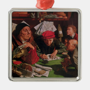 Advokat kontor, c.1545 julgransprydnad metall