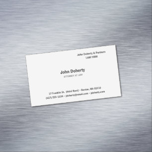 Advokat Plain Visitkortmagnet