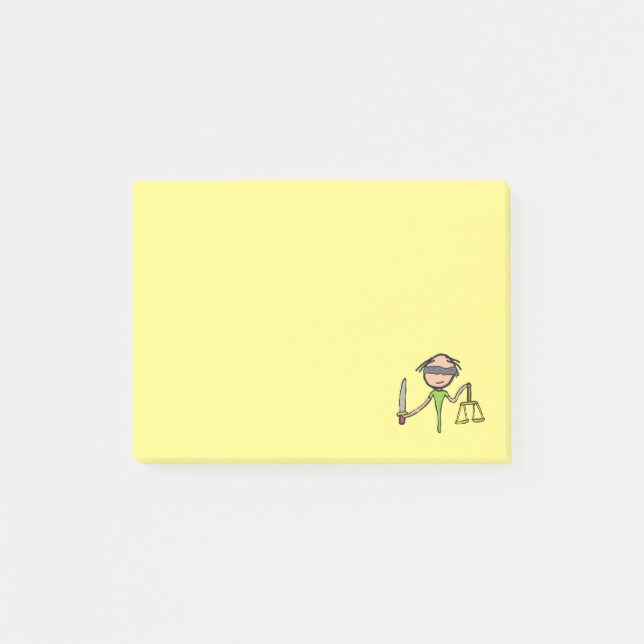 Advokat Post-it Block (Framsida)