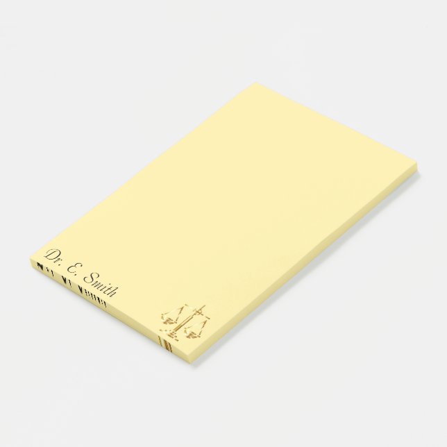Advokat Post-it Block (Vinklad)