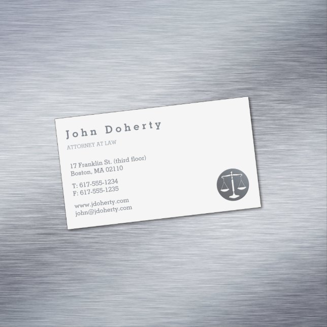 Advokat | Skalor Visitkortmagnet (In Situ)