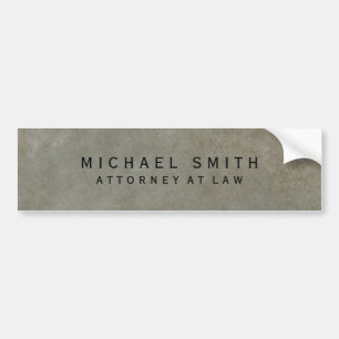 Advokat Stone Design Simple Minimalist Bildekal
