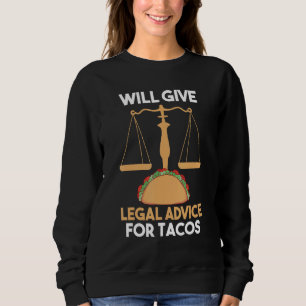Advokat Taco kommer att ge juridisk rådgivning för T Shirt