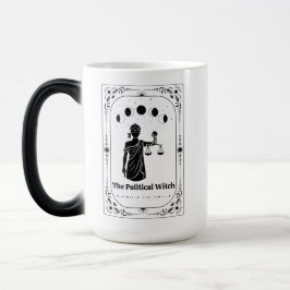 Advokat Tarot Politisk Feminist Liberal Anti Trump Magisk Mugg