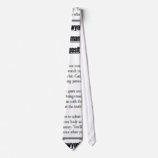 Advokat textTie Slips