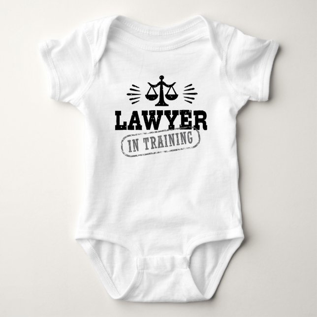 Advokat under utbildning tee shirt (Framsida)
