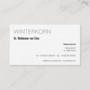 Advokat Visitenkort Visitkort