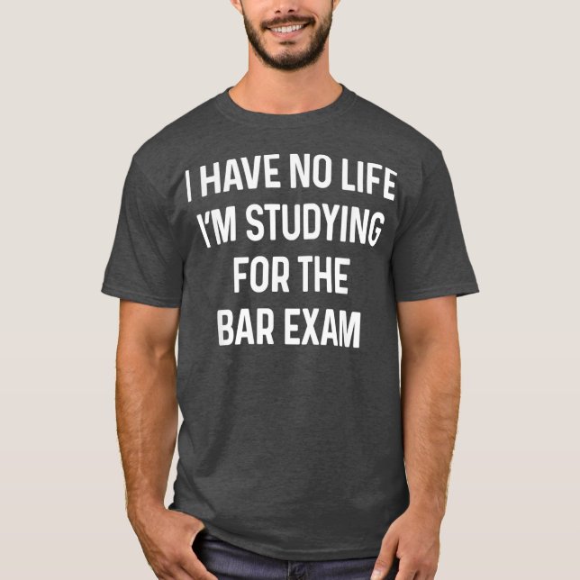 Advokatadvokat Lag School Studenten Gift Pub T Shirt (Framsida)