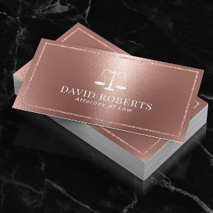 Advokatadvokat Modern Ro Guld Legal Consultant Visitkort