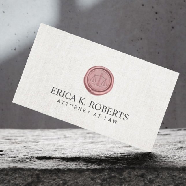 Advokatadvokat vid Law Notary Service Visitkort (Skapare uppladdad)