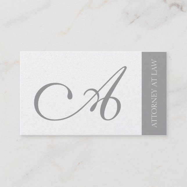 Advokatadvokatens advokatbyrå visitkort (Framsida)