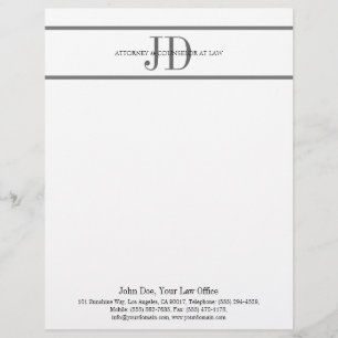 Advokatbrevhuvud SilverScript MatchBusinessCard Brevhuvud