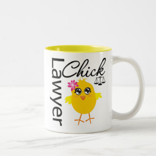 Advokatchick Två-Tonad Mugg