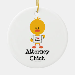 Advokatchickprydnad Julgransprydnad Keramik