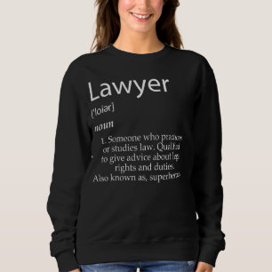 Advokatdefinition för lagen om advokatbyråer t shirt