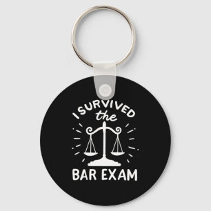 Advokaten Överlevde Pub Exam Nyckelring