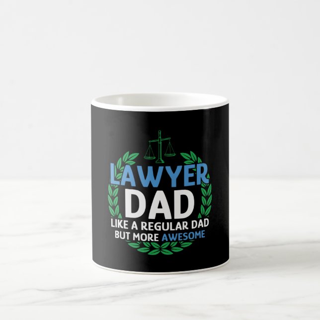 Advokaten Pappa som ett vanligt Pappa Kaffemugg (Center)