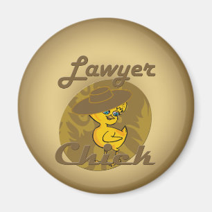 Advokatens Chick #6 Magnet