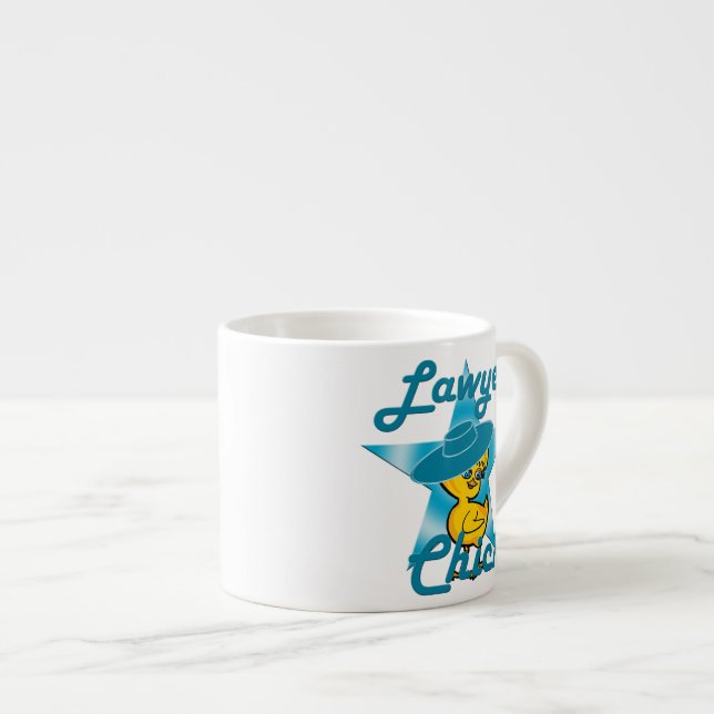 Advokatens Chick #7 Espressomugg (Framsida höger)