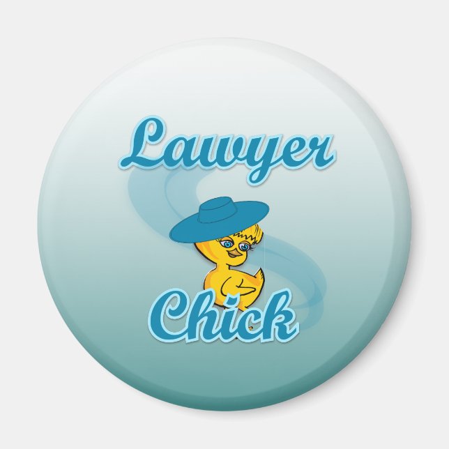 Advokatens Chick nr 3 Magnet (Framsidan)