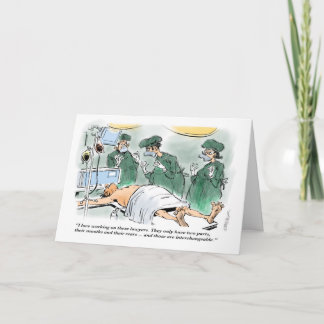 Advokatens födelsedagskort i Surgery-advokaten Kort