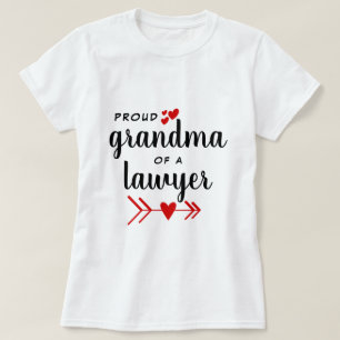Advokatens proud Grandma T Shirt