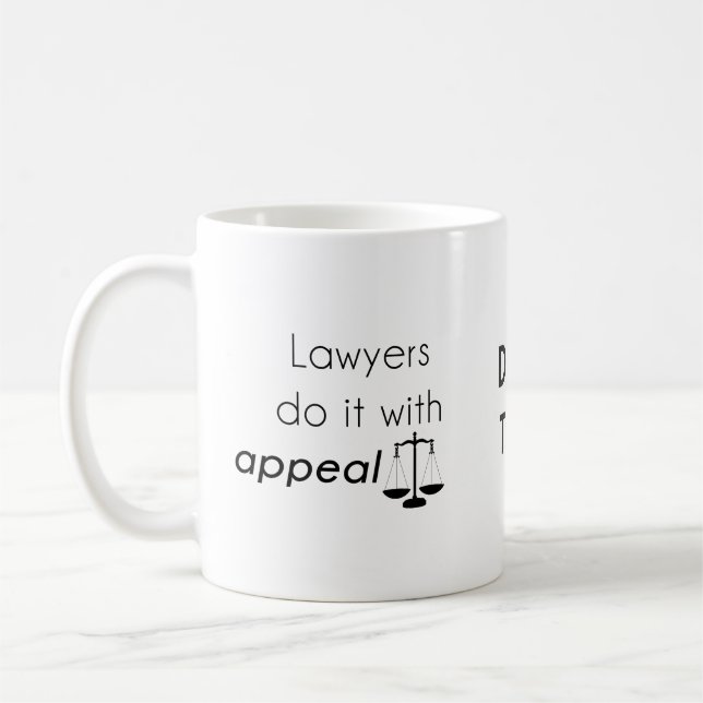Advokater gör det med kaffemugg (Vänster)