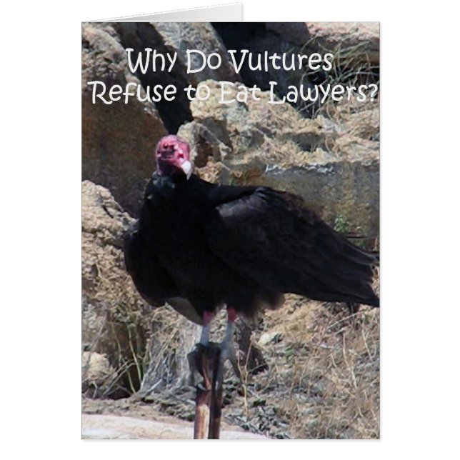 Advokater och humoristiskt kort "för yrkesmässig (Framsidan)
