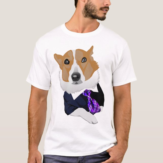 Advokathund Meme Tee Shirt (Framsida)