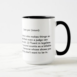 Advokatmugg Mugg