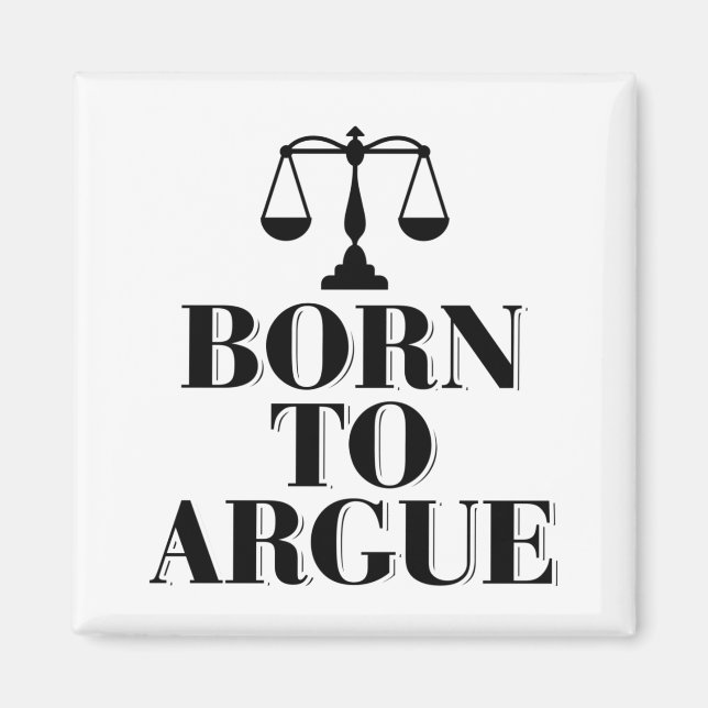 Advokaträtt| Advokatdomare Studie Gift Ideas Magnet (Framsidan)